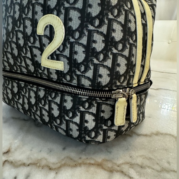 Vintage Dior Black Trotter No.2 Sling Bag/ Backpack - Picture 8 of 16